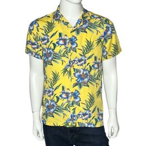NWT Cactus Man by Ricky‎ Singh floral button down shirt for men